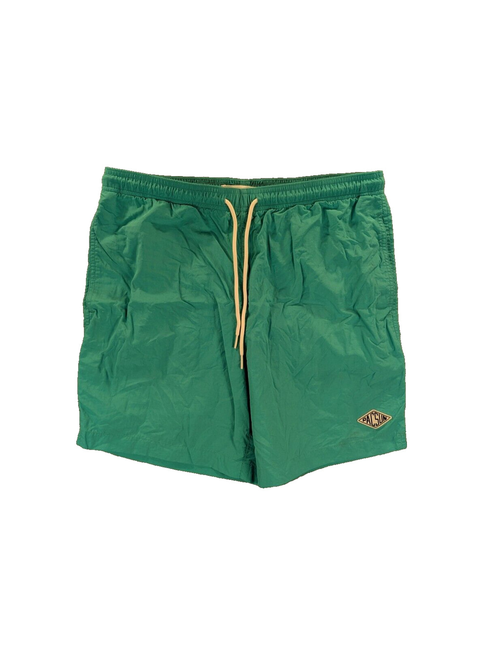 Pacsun Swim Trunks Mens Medium Nylon Teal Pocket Mesh Lining